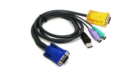 PS/2-USB KVM Cable - 6ft