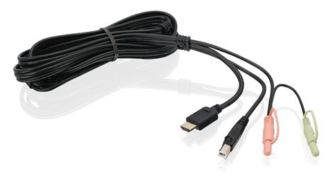 6ft HDMI KVM Cable with USB and Audio (TAA Compliant)