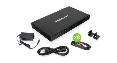 8-Port USB HDMI KVMP Switch with USB Cable Sets