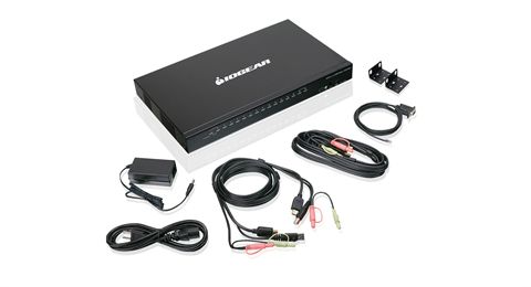 16-Port USB HDMI KVM Switch with Audio (TAA Compliant)