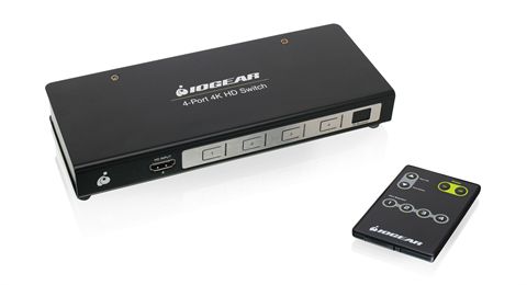 True 4K 4-Port Switcher with HDMI Connection