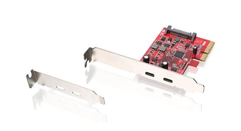 2-Port SuperSpeed+ (10Gbps) USB-C PCI-Express Card