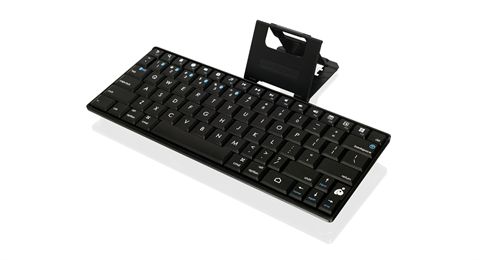 Multi-Link Bluetooth Keyboard with Stow-Away Stand