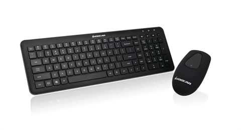 Tacturus™ RF Desktop - Wireless Keyboard and Touch Mouse Combo