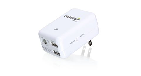 NetShair Link Portable Wi-Fi Router & USB Media Hub