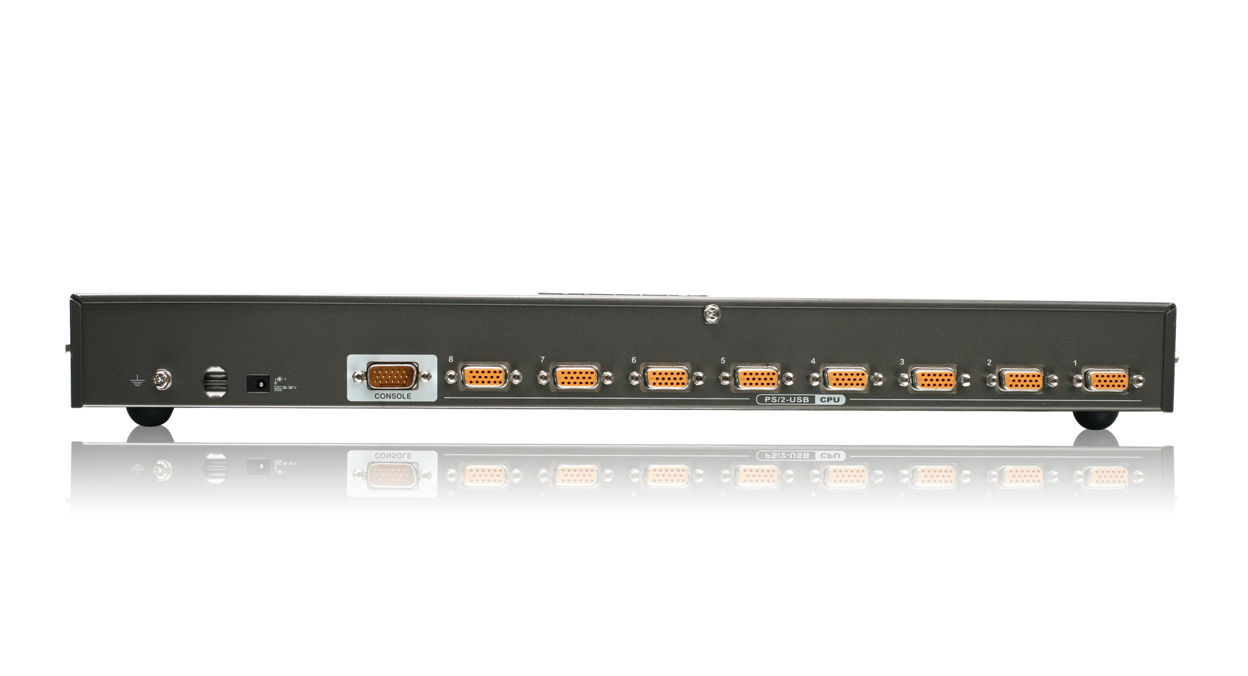 IOGEAR - GCS1808KITP - 8-Port USB PS/2 Combo VGA KVM Switch with 