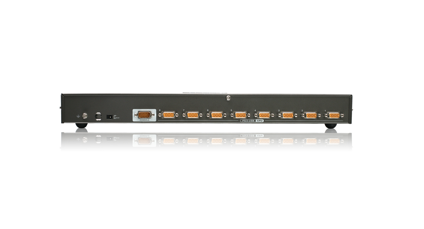 IOGEAR 8-Port PS/2 KVM Switch Kit with KVM Cables GCS78KIT 