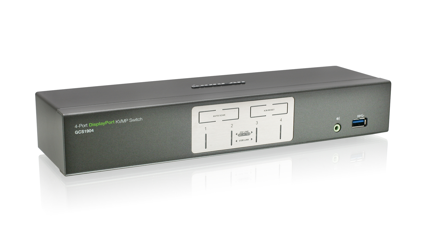 IOGEAR - GCS1904 - 4-Port DisplayPort KVMP Switch with USB 3.0 Hub 