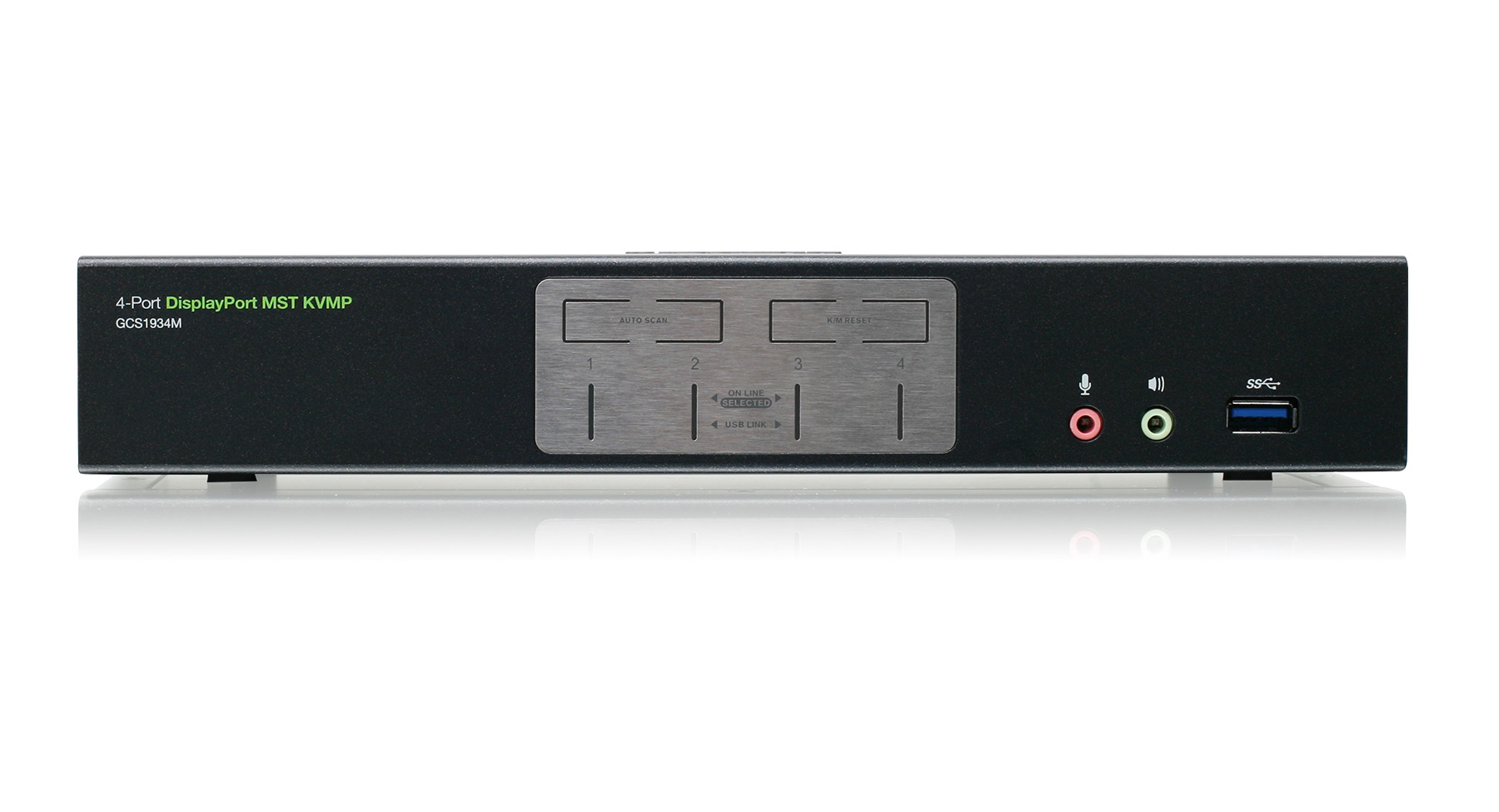 IOGEAR - GCS1934M - 4-Port 4K DisplayPort KVMP Switch with Dual 
