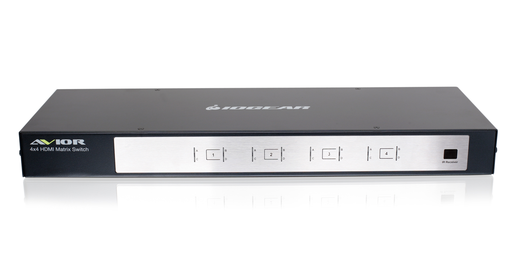 Fugtig anklageren Reklame IOGEAR - GHMS8044 - 4x4 HDMI Matrix Switch with RS-232
