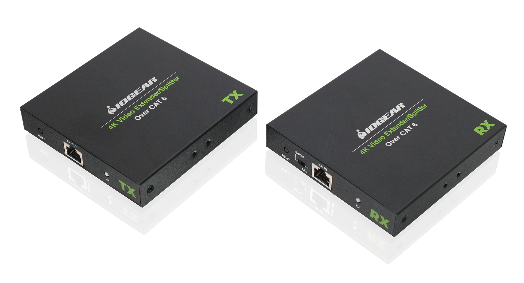 IOGEAR - GVE4K60KIT - 4K HDMI® Video Extender/Splitter over Ethernet Cable  Kit
